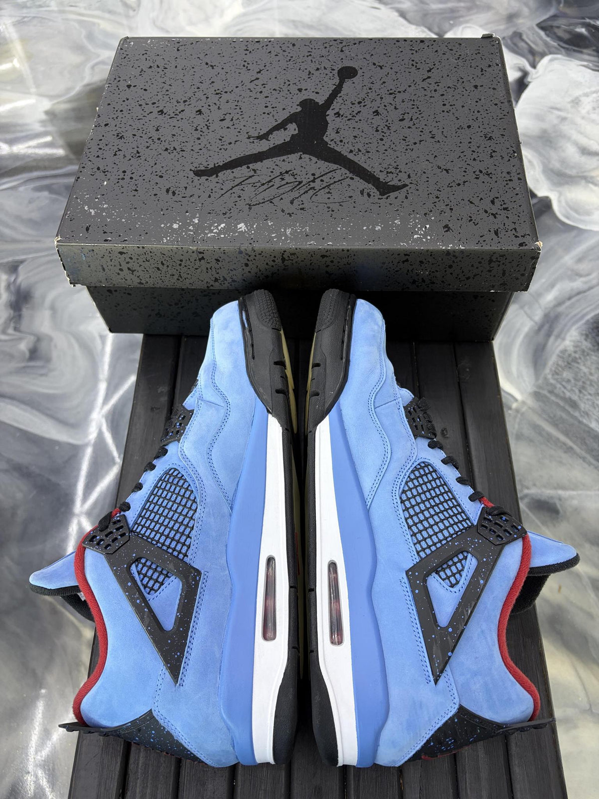 Jordan 4 x Travis Scott "Cactus Jack" Used Size 14