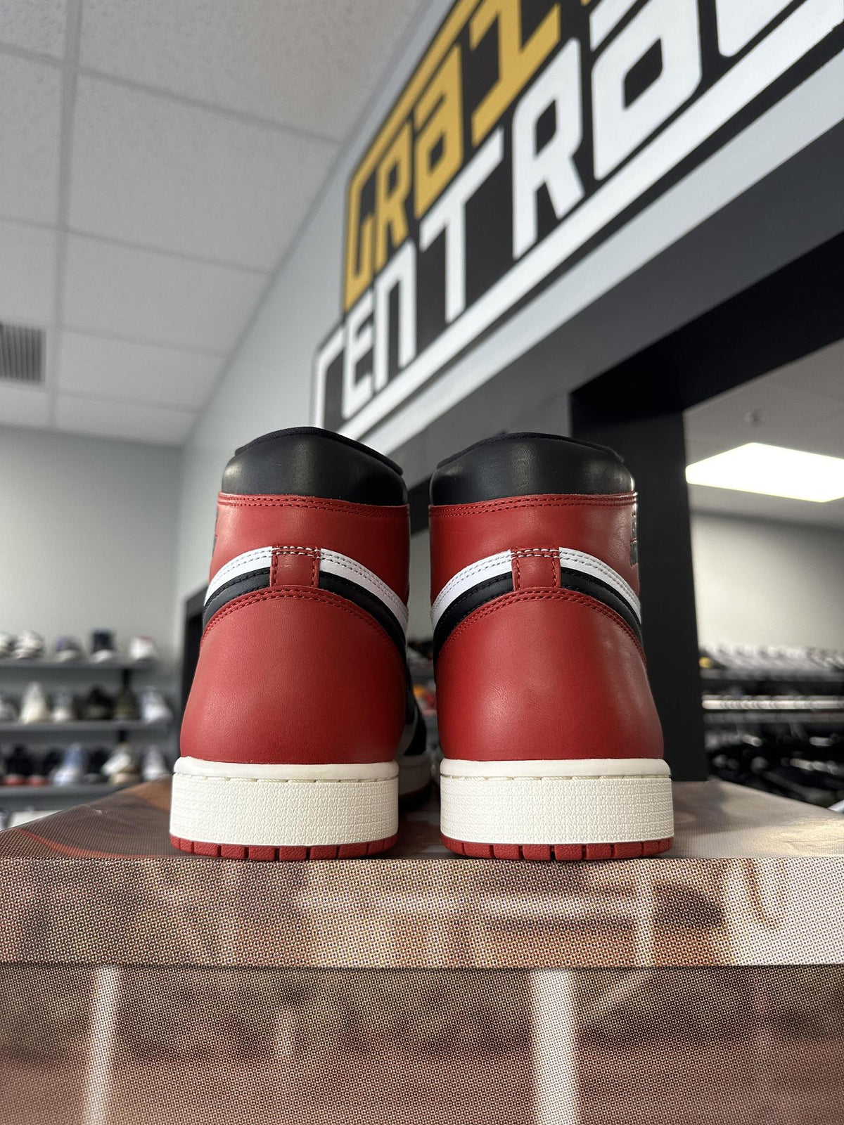 Jordan 1 "Black Toe Reimagined" Used Size 12