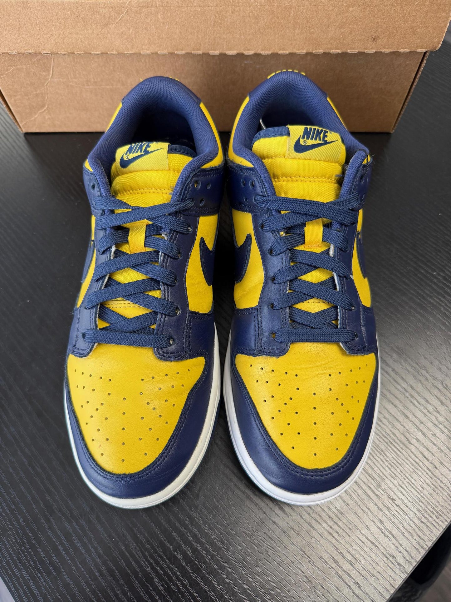 Nike Dunk Low Michigan Used Size 9