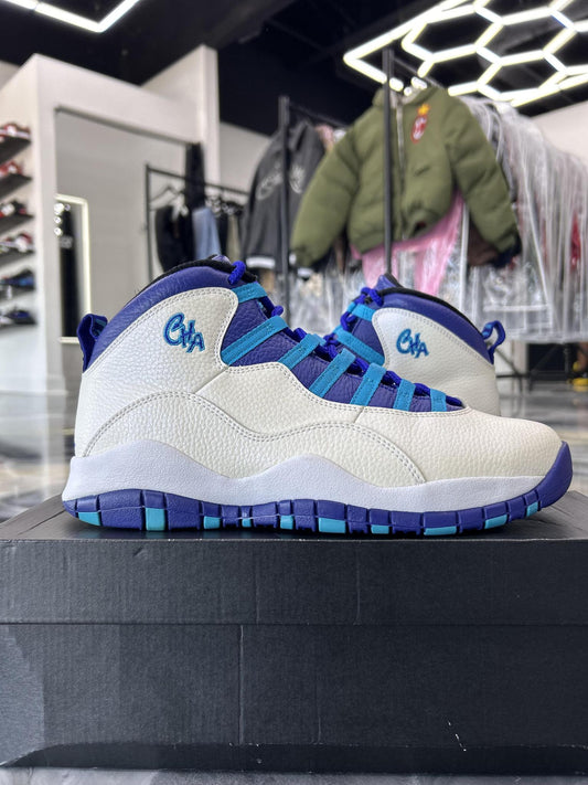 Jordan 10 "Charlotte" Used Size 9