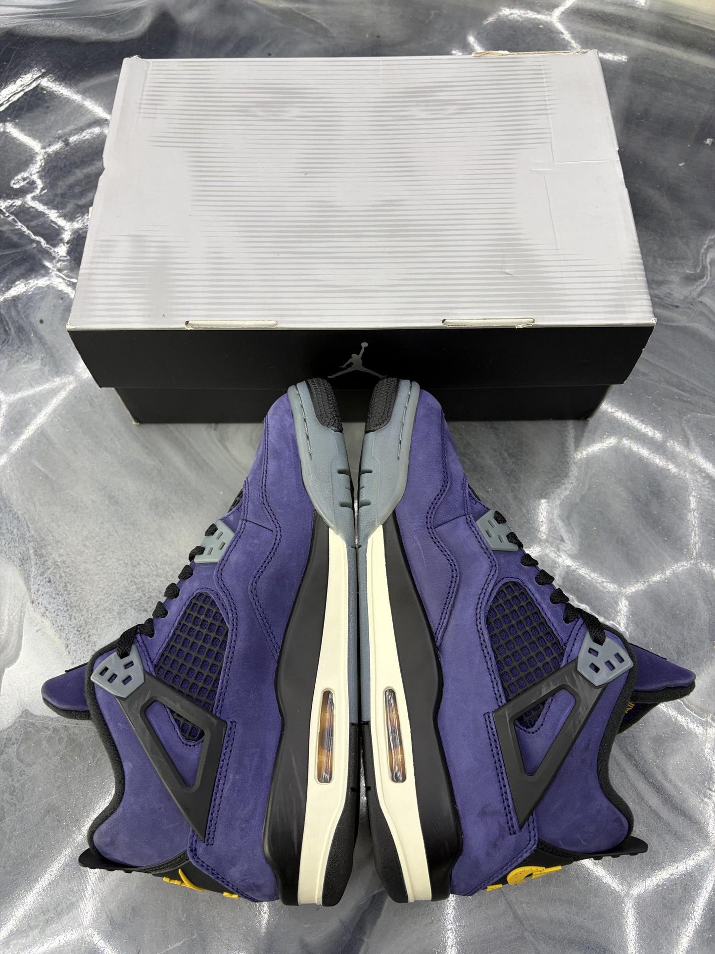 Jordan 4 "Lakers" Used Size 6.5Y/8W