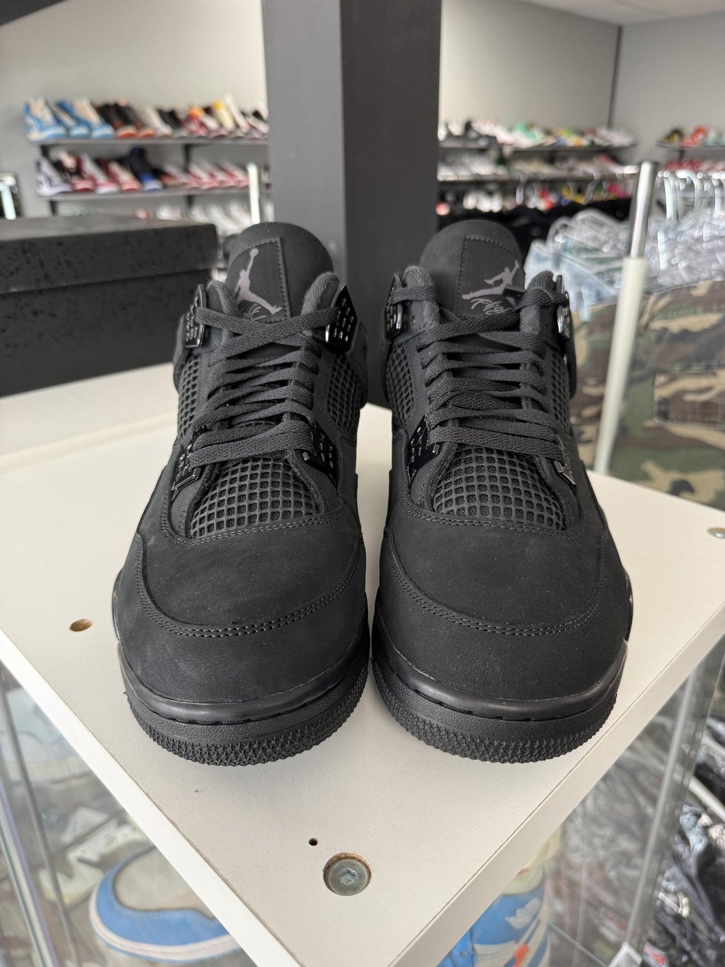 Jordan 4 "Black Cat" Used Size 13