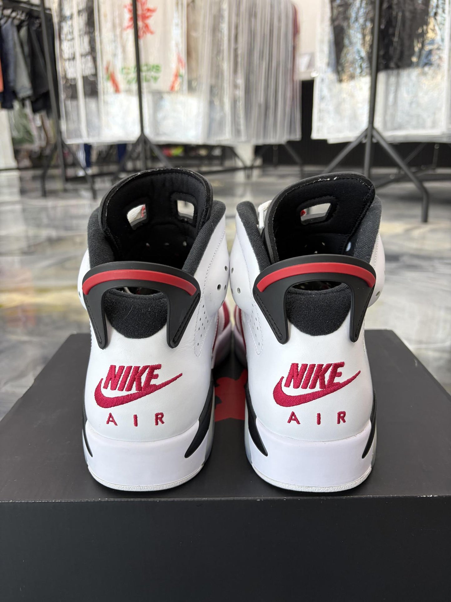 Jordan 6 "Carmine" Used Size 10