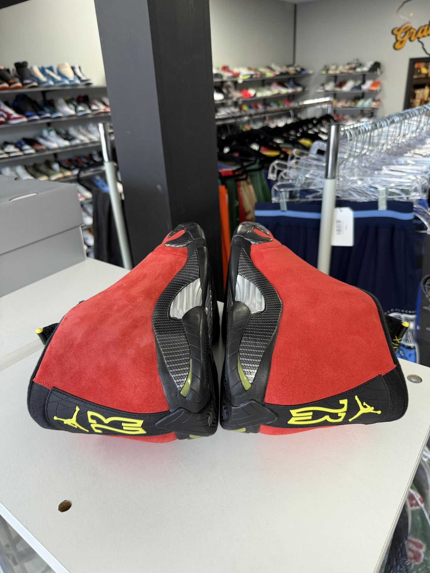 Jordan 14 "Ferrari" Used Size 14