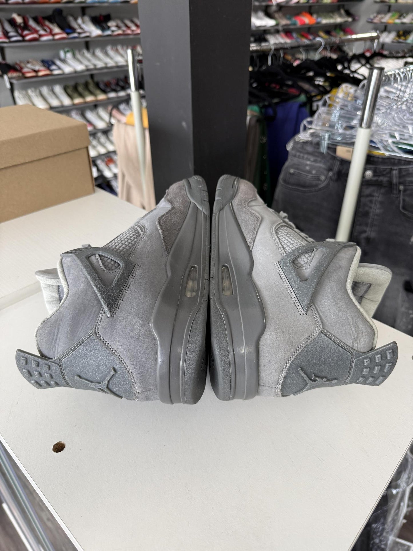 Jordan 4 "Wet Cement" Used Size 13