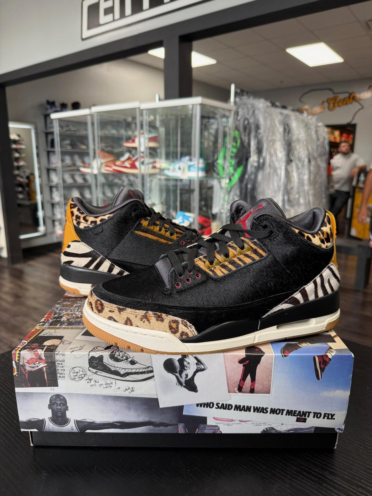 Jordan 3 "Animal Instinct" Used Size 10