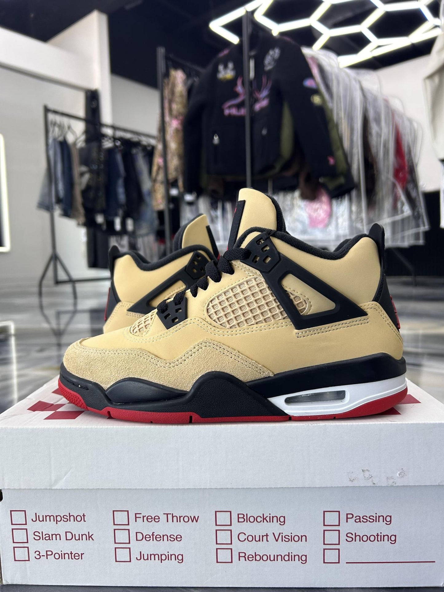 Jordan 4 "Pizza" Used 5.5Y/7W