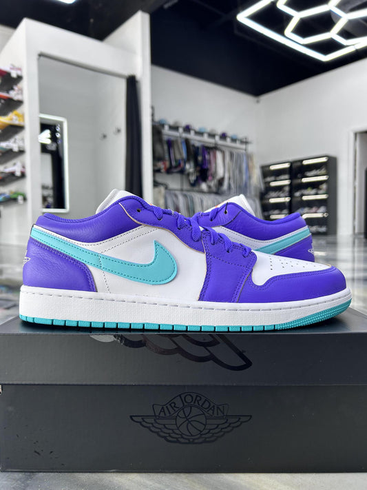 Jordan 1 Low "Psychic Purple Jade" Used Size 13