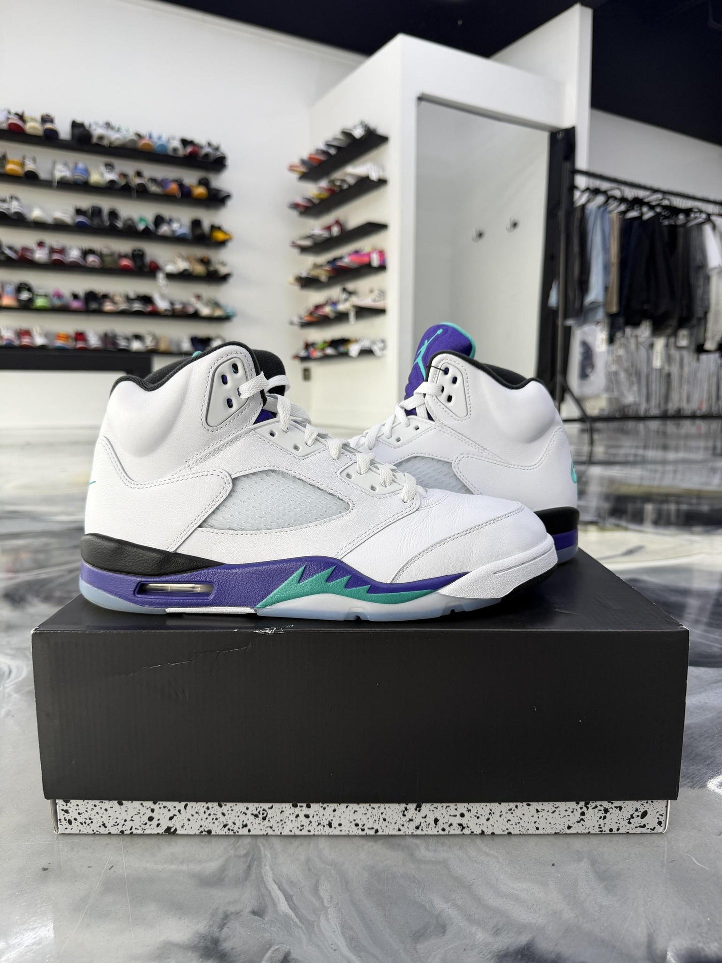 Jordan 5 "Grape" Used Size 11