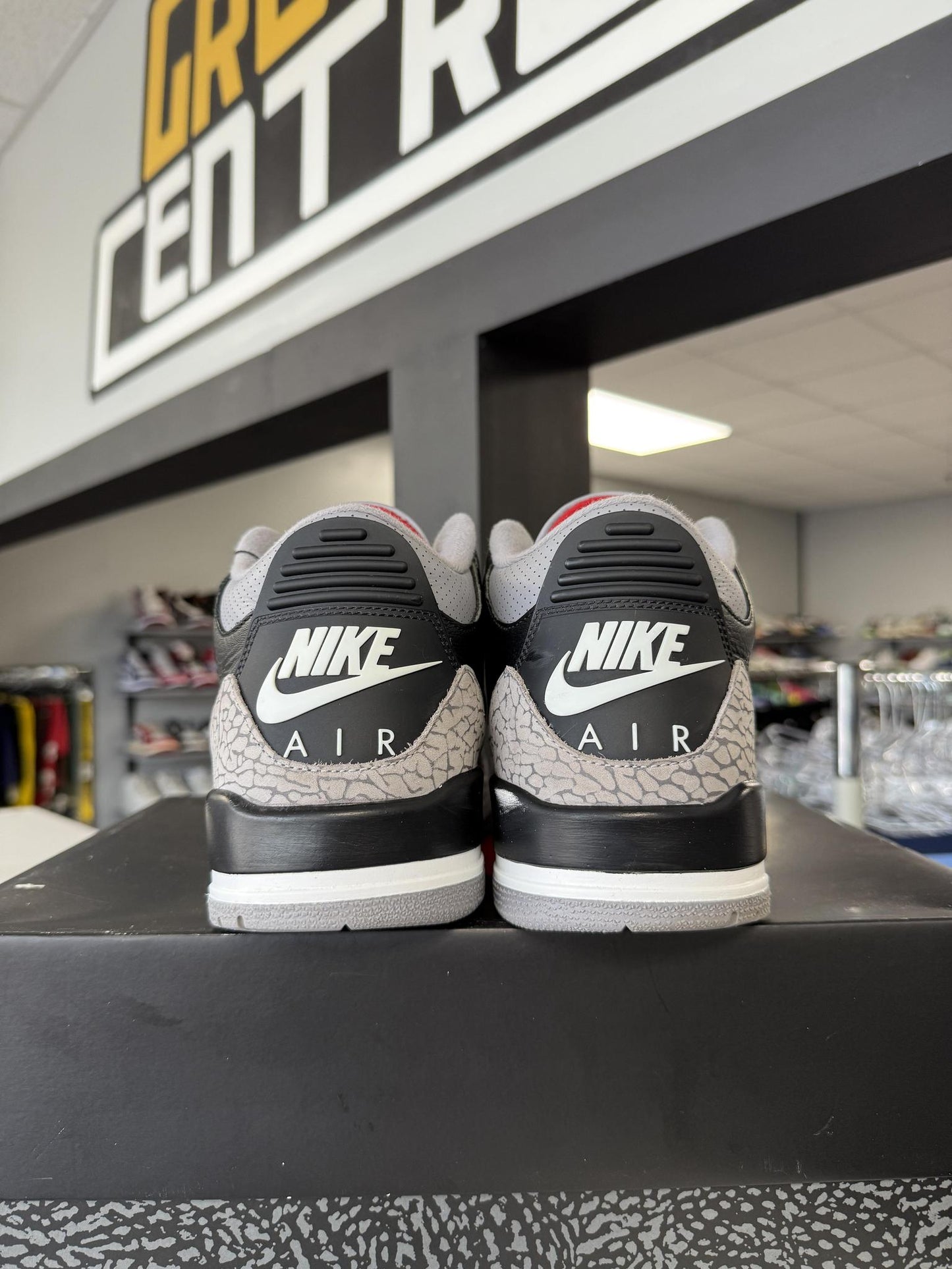 Jordan 3 "Black Cement" Used Size 11