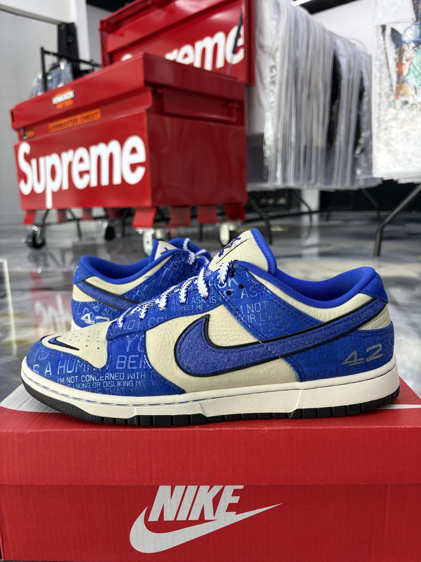 Nike Dunk Low "Jackie Robinson" Used Size 10