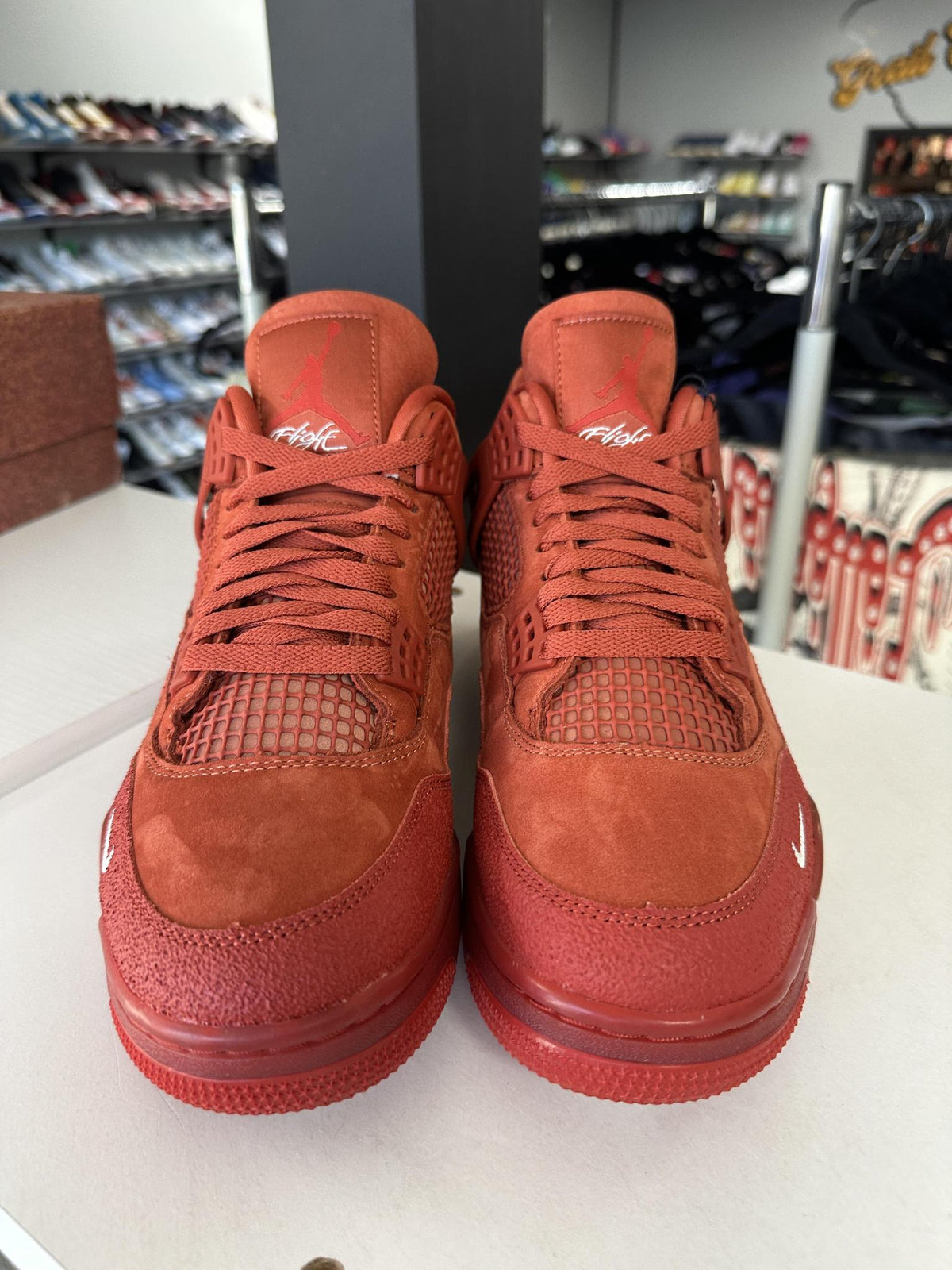 Jordan 4 "Brick By Brick" Size 14 Used