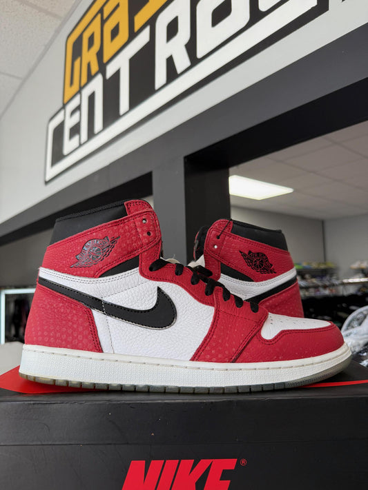 Jordan 1 Spider Man "Origin Story" Used Size 13