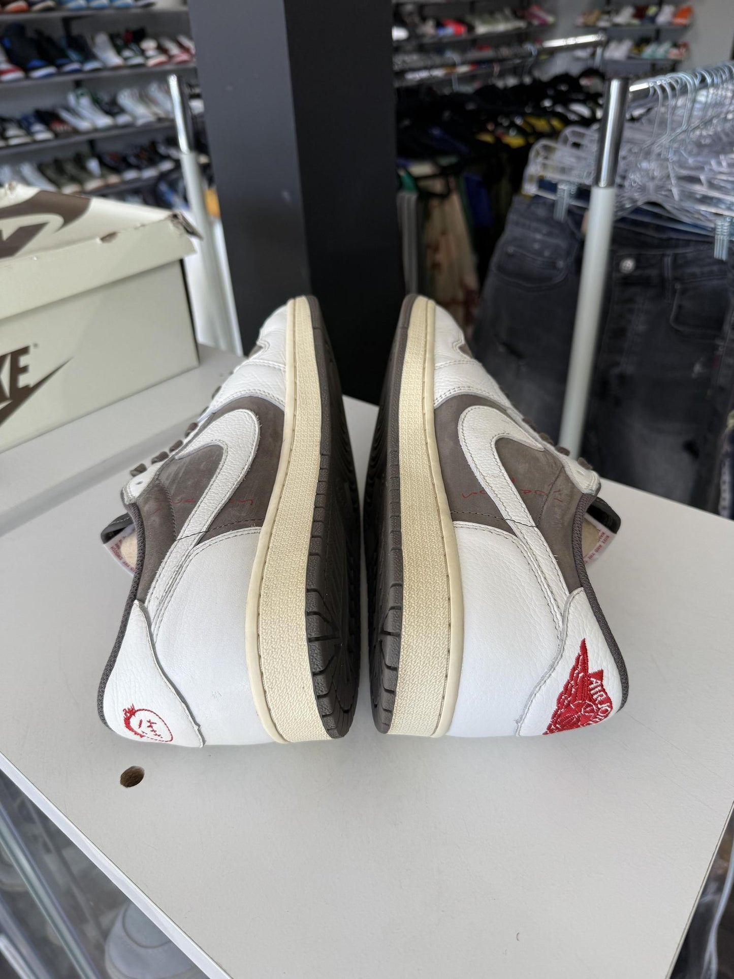 Jordan 1 Low Travis Scott "Reverse Mocha" Used Size 11.5