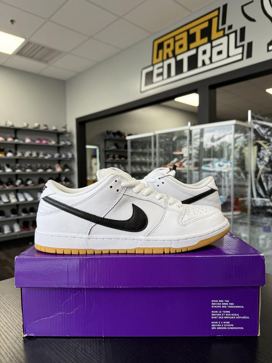 Dunk SB Low "White Gum" Used Size 11