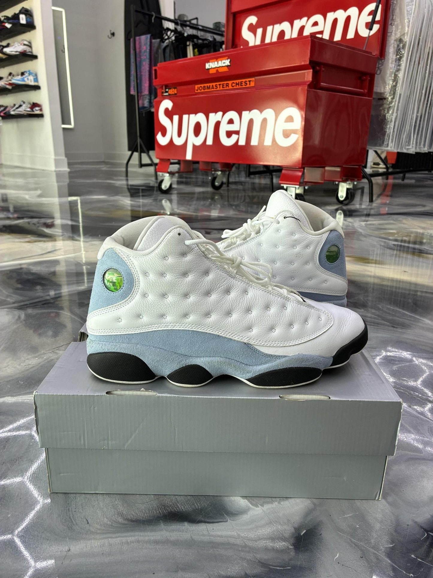 Jordan 13 "University Blue" Used Size 10.5