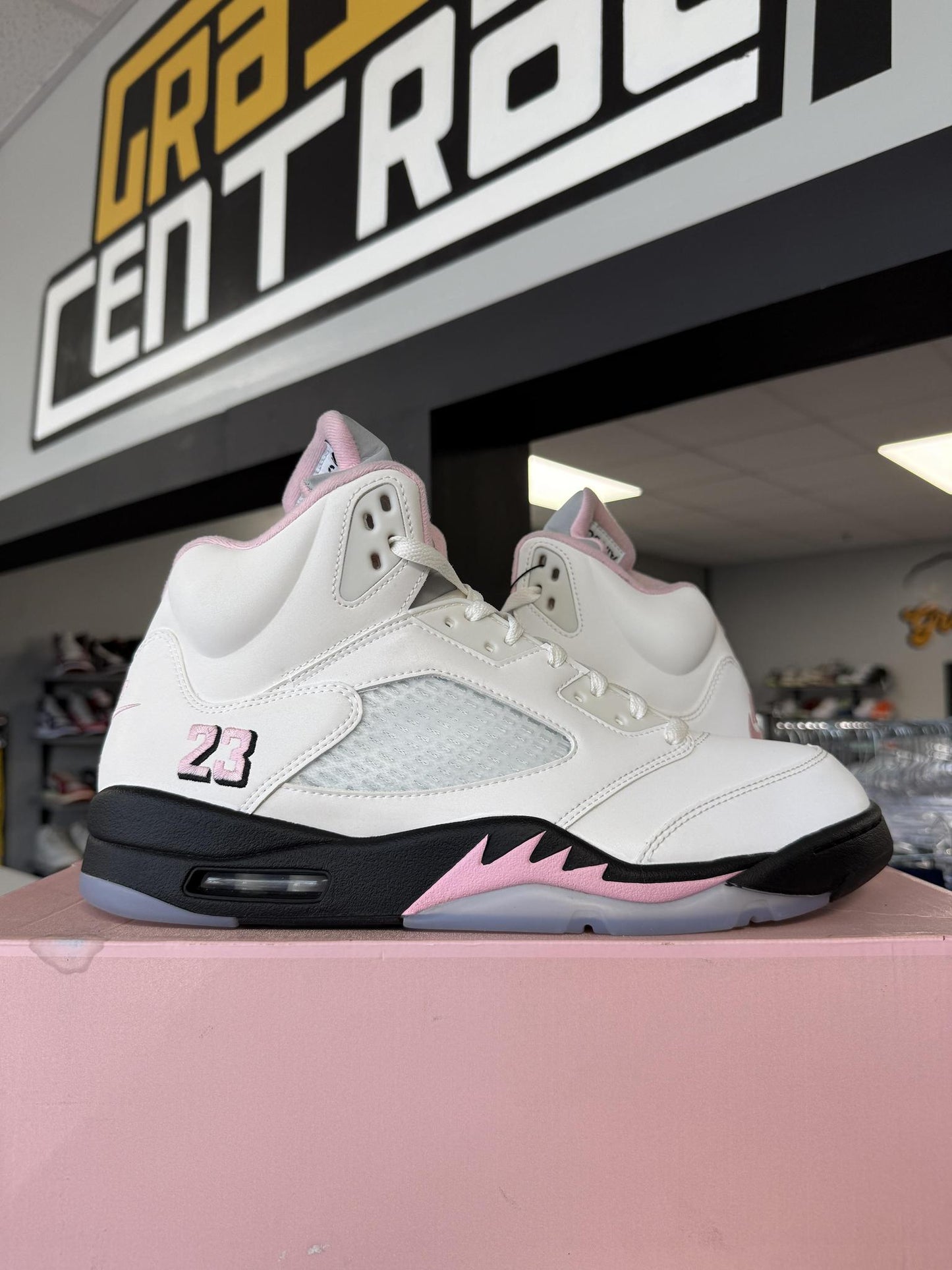 Jordan 5 "Soft Pink" Used Size 13