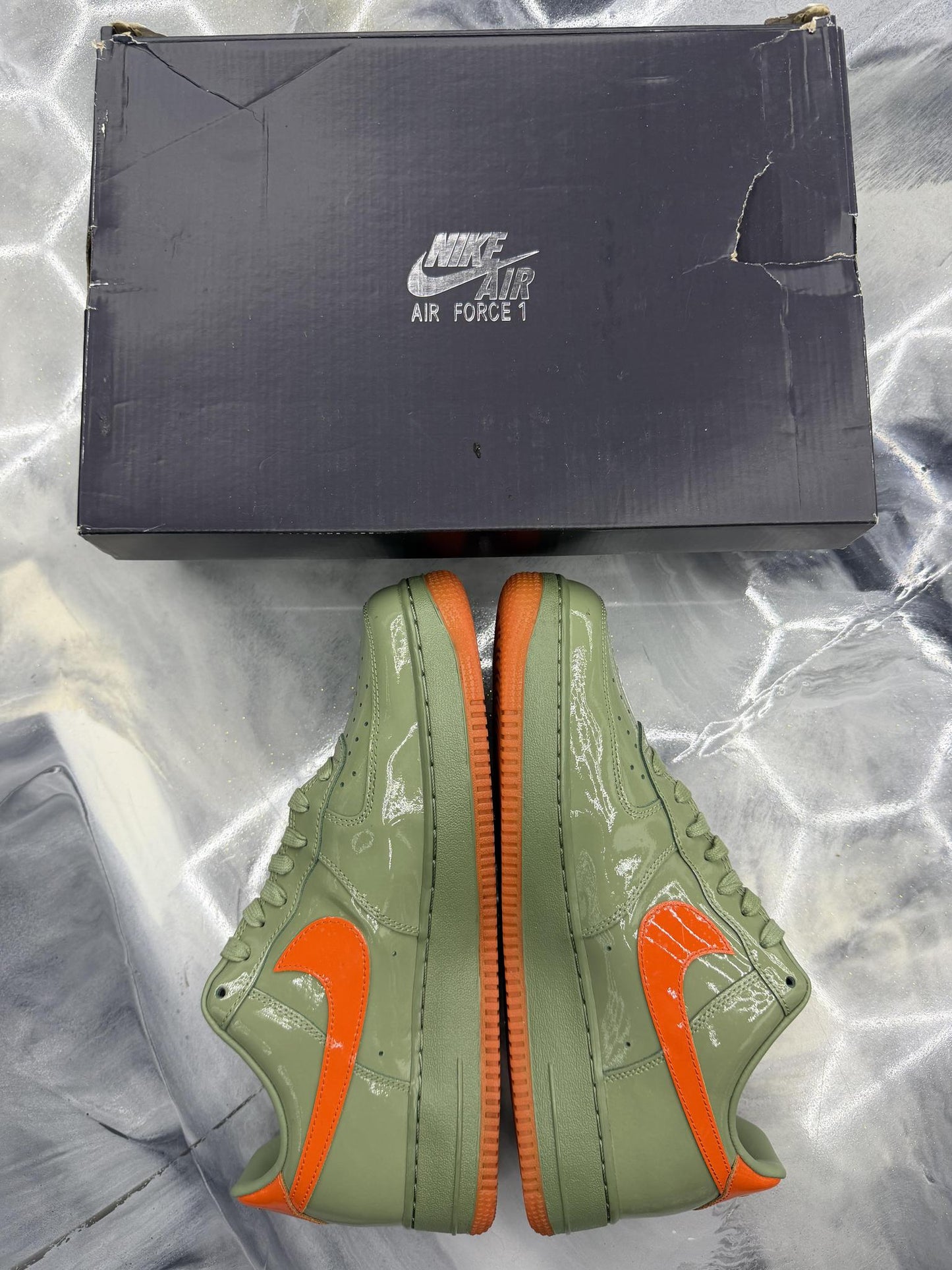 Nike Air Force 1 Low Wet Putty 2.0 Used Size 11