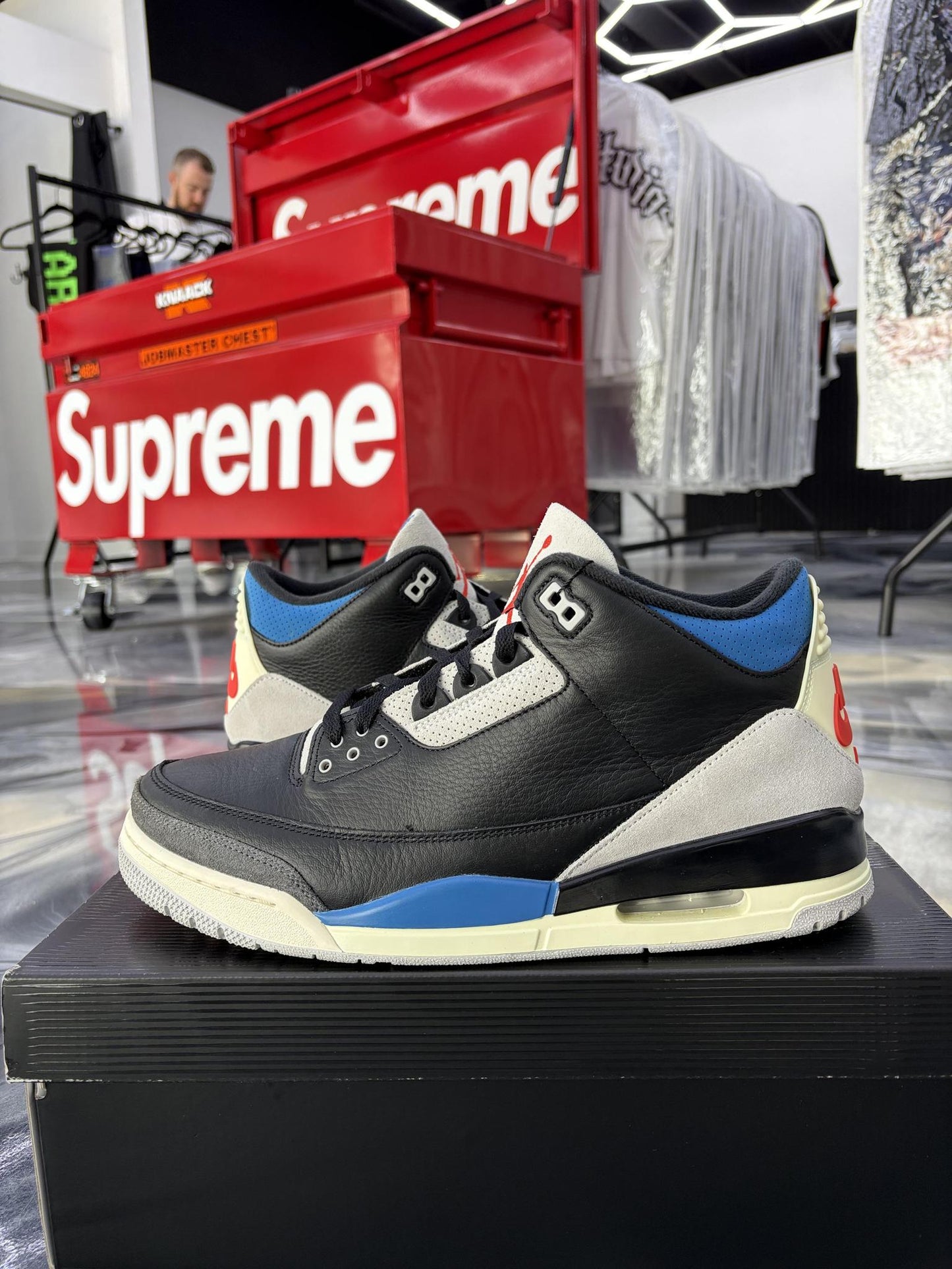 Jordan 3 "Rare Air" Used Size 13