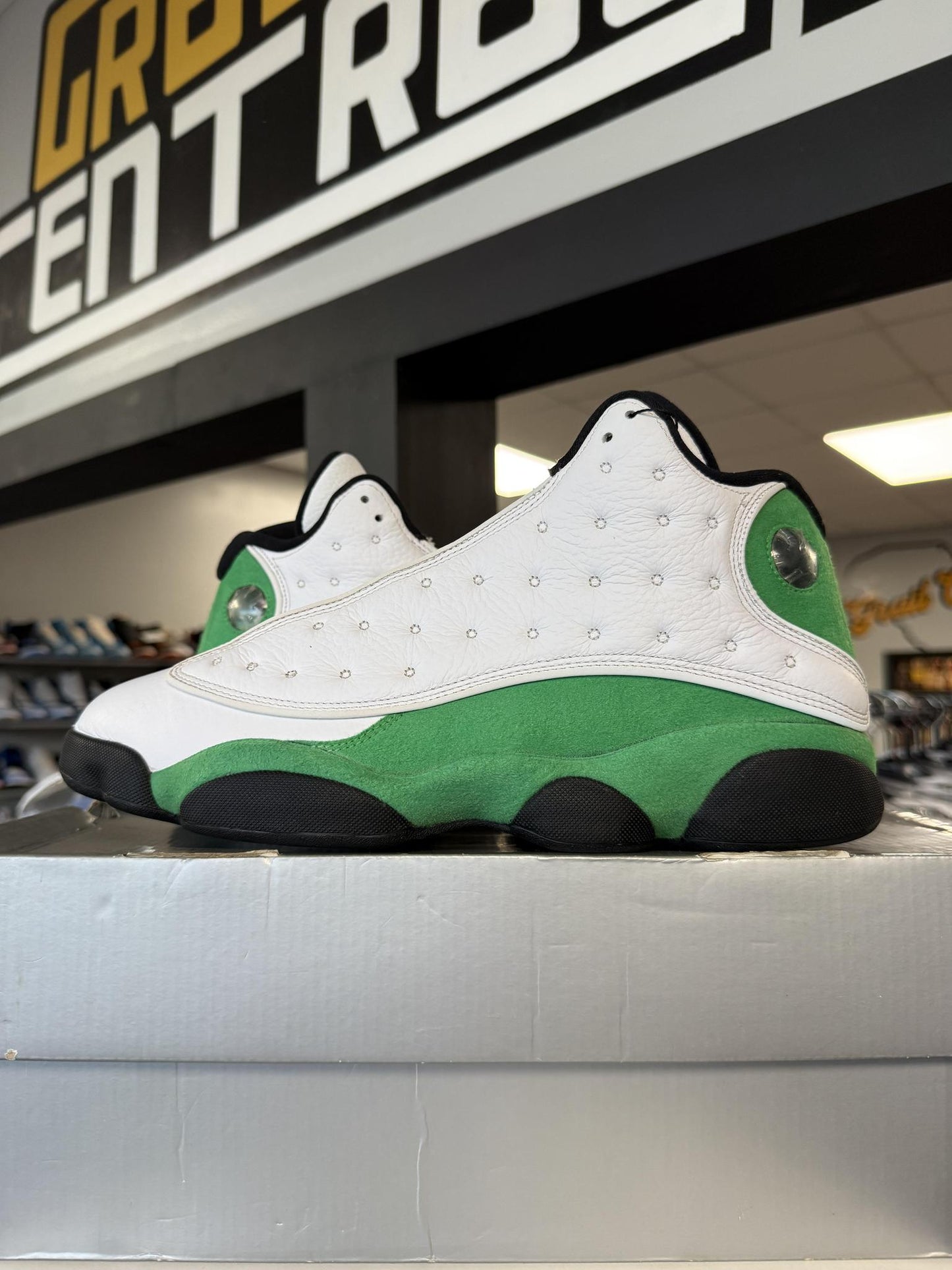 Jordan 13 "Lucky Green" Used Size 12