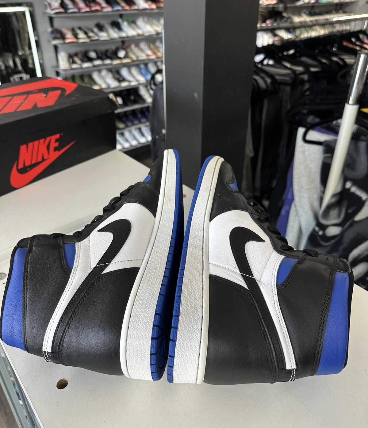 Jordan 1 "Royal Toe" Size 12 Used