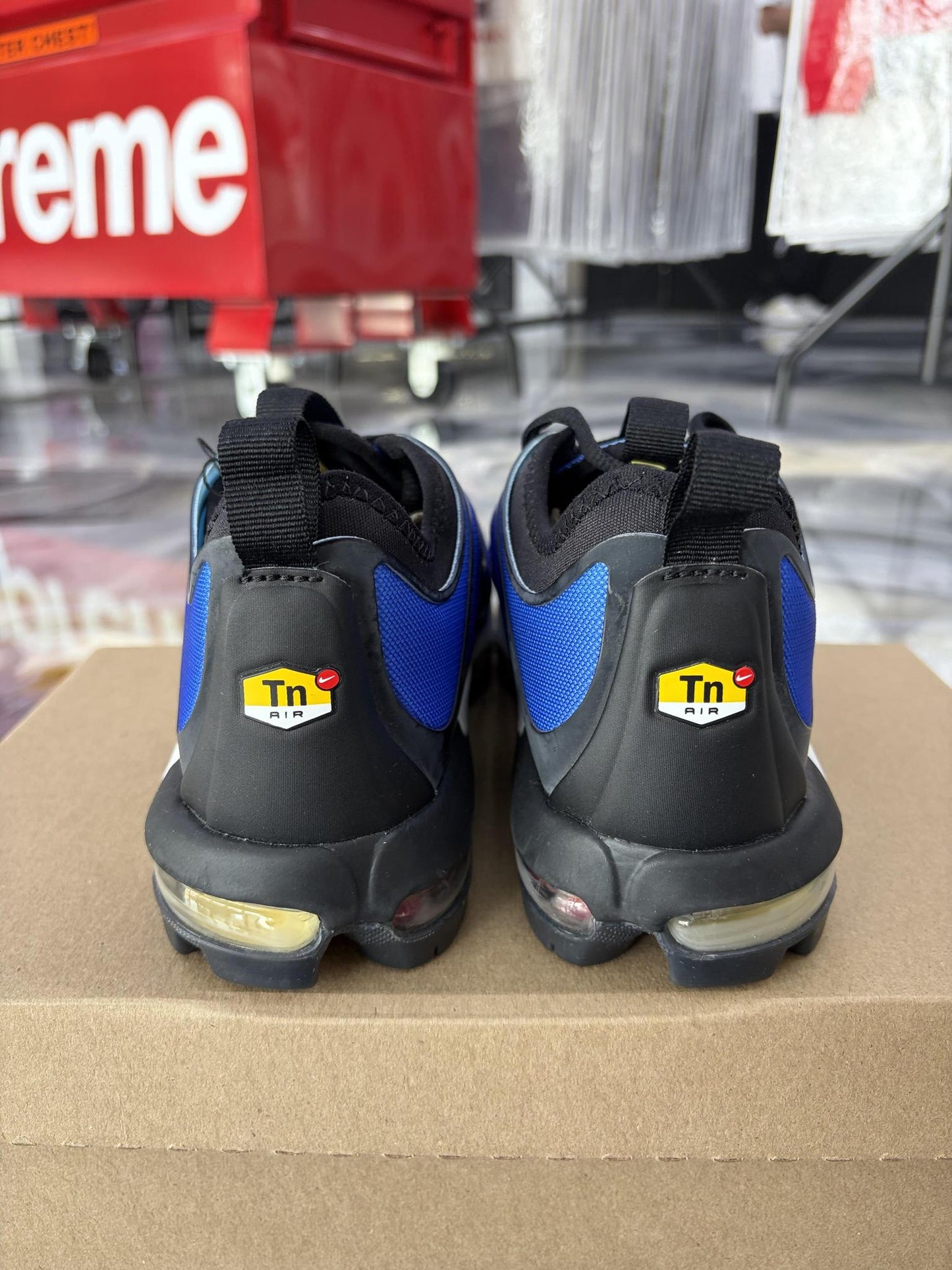 Nike Air Max Plus TN Ultra "Blue Black" Used Size 8.5