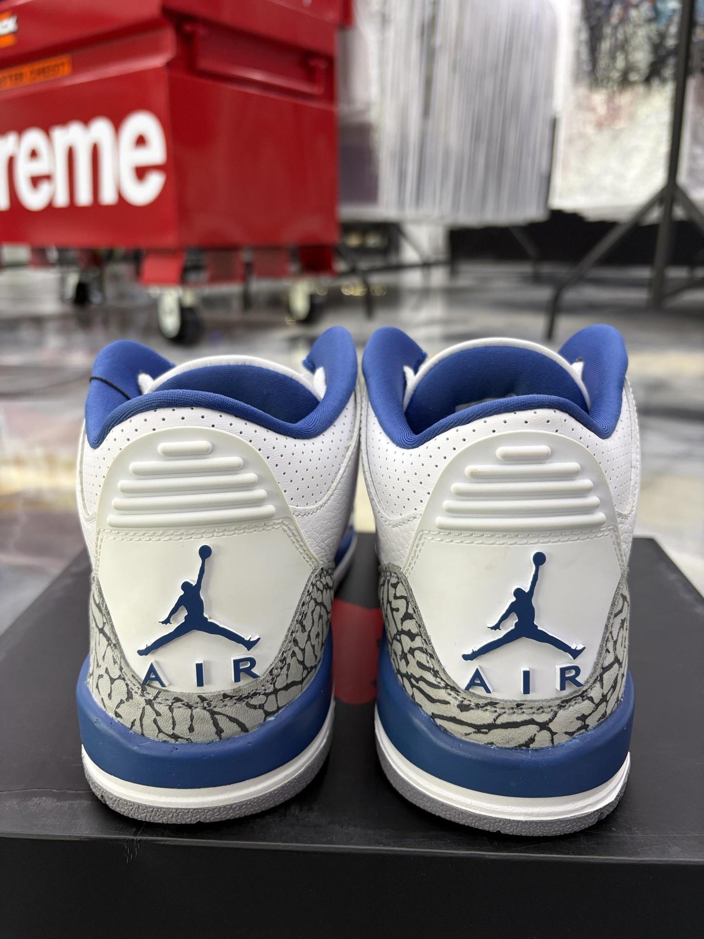 Jordan 3 "Wizard" Used Size 6.5Y/8W