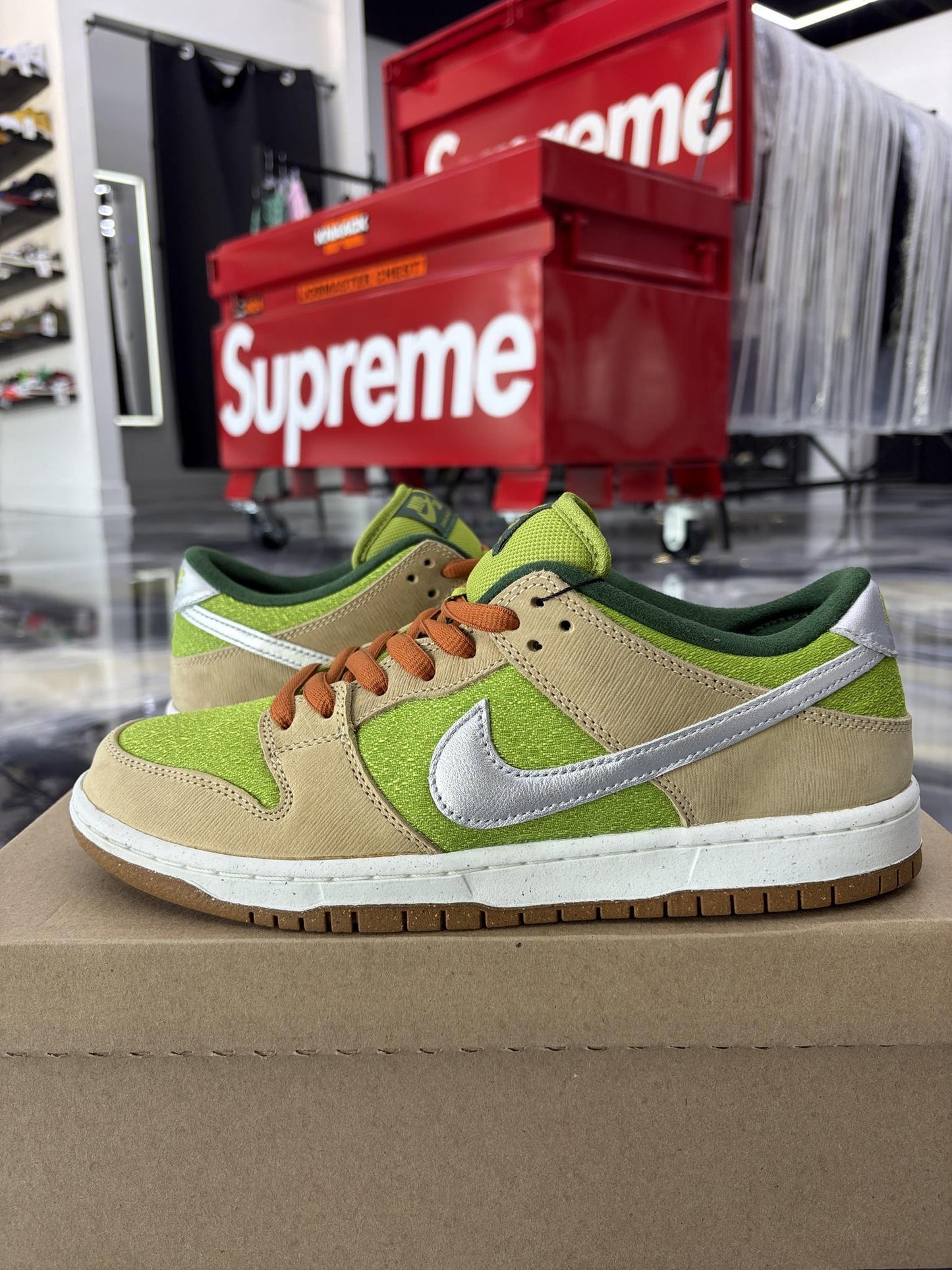 Nike SB Dunk Low "Escargot" Used Size 9.5