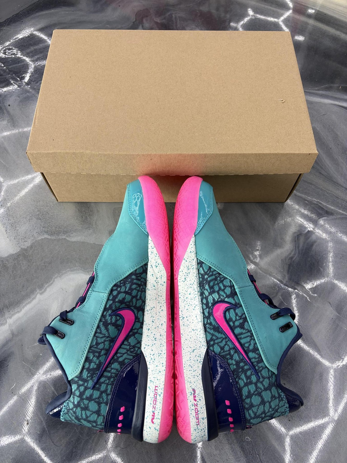 Nike Zoom Lebron NXXT Gen "South Beach" Used Size 10
