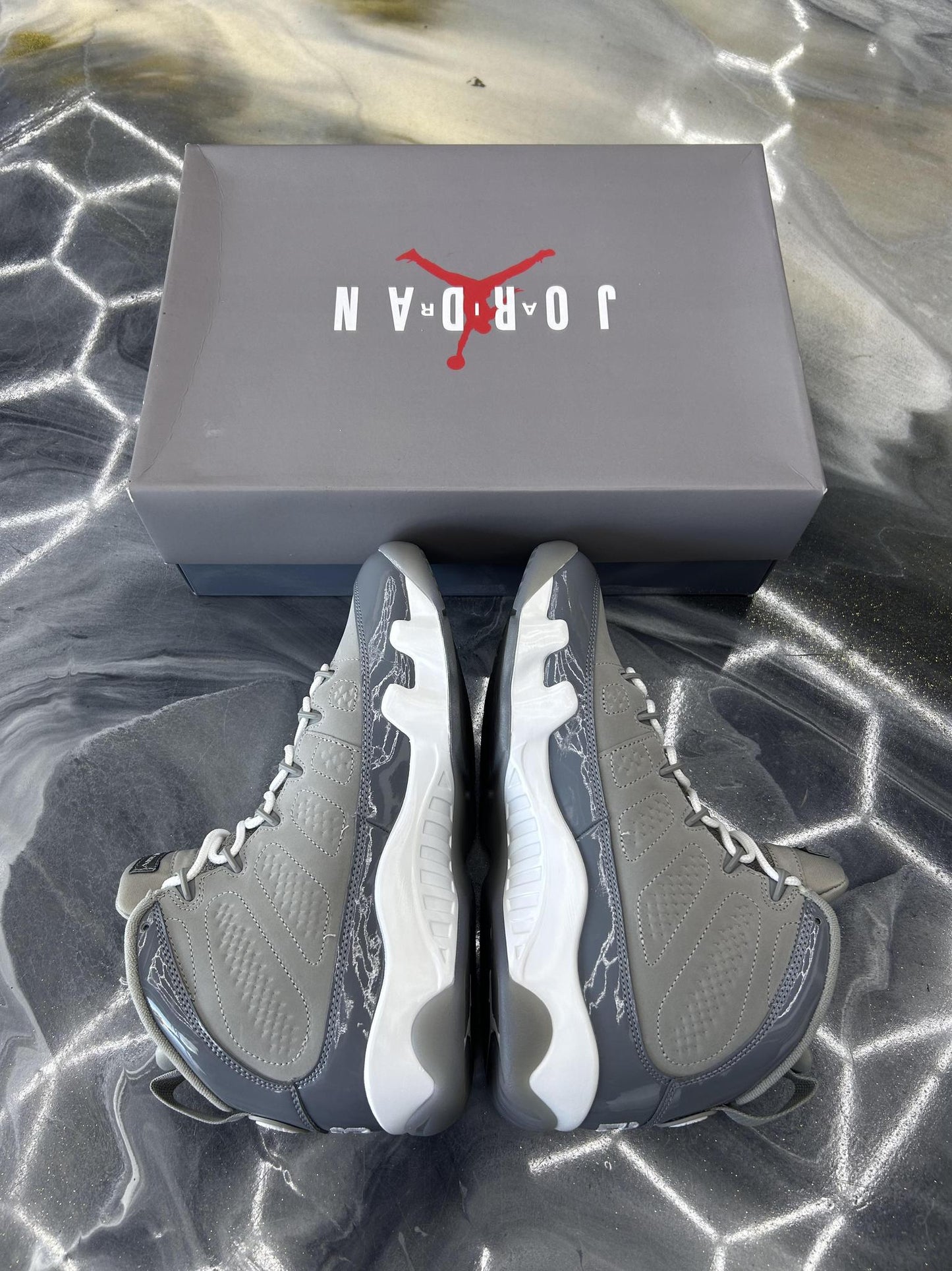 Jordan 9 "Cool Grey" Used Size 9.5
