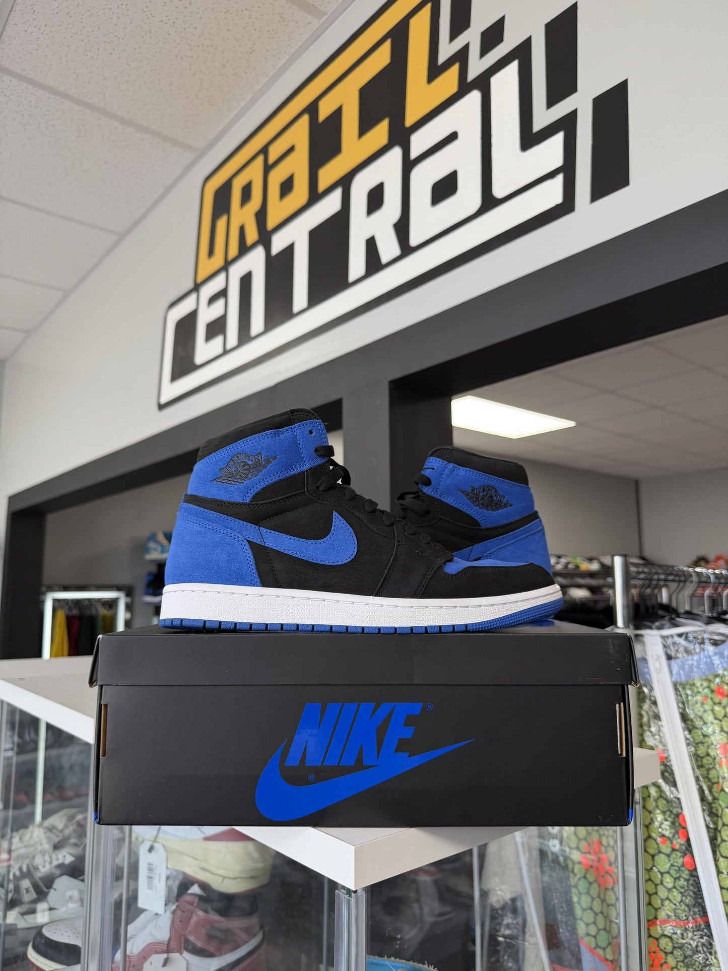 Jordan 1 "Royal Reimagined" Used Size 10
