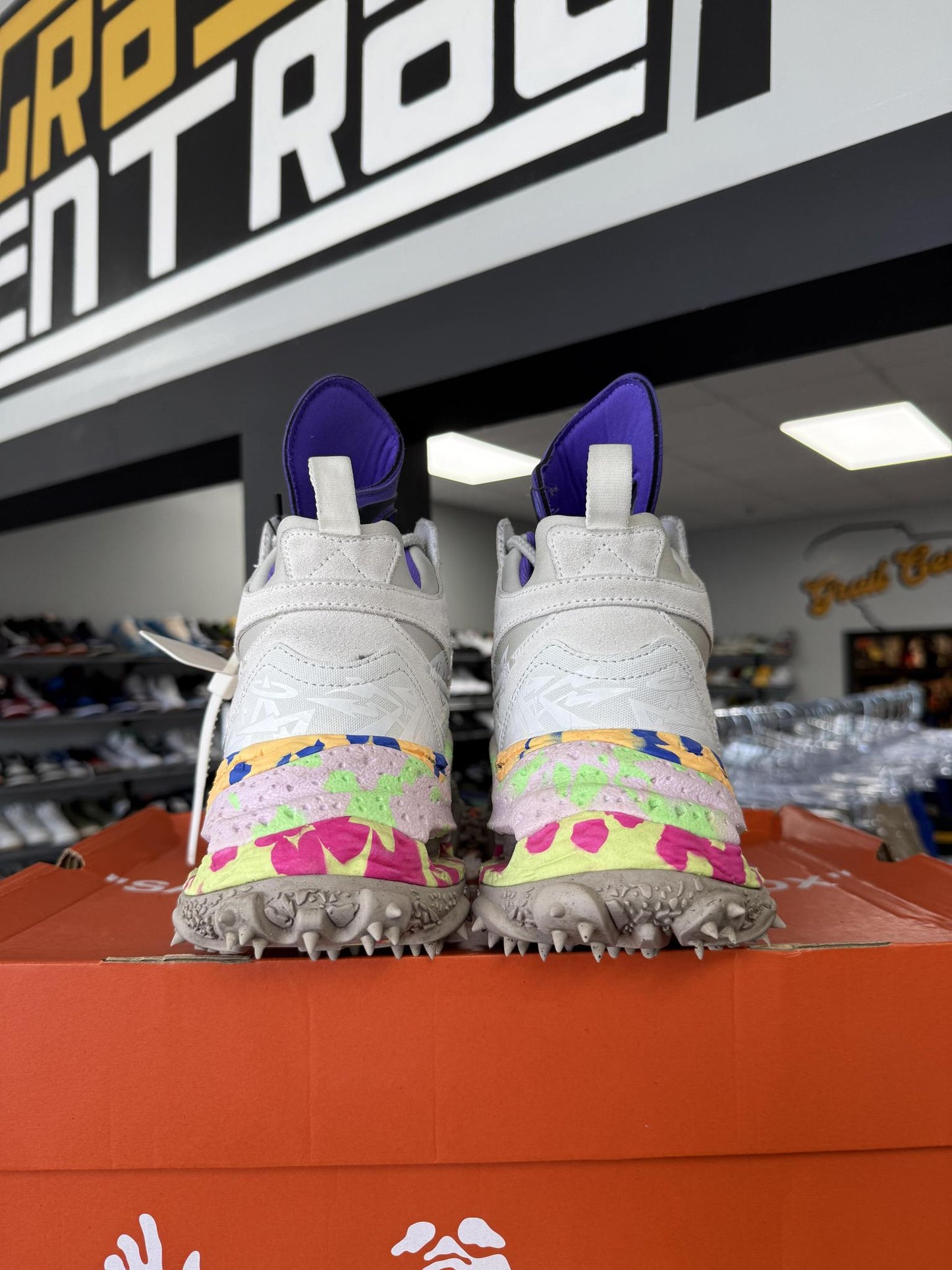 Nike Air Terra Forma Boot x Off White "White" Used Size 13