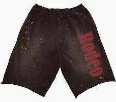 Sp5der x Cactus Jack Rodeo Shorts "Brown"
