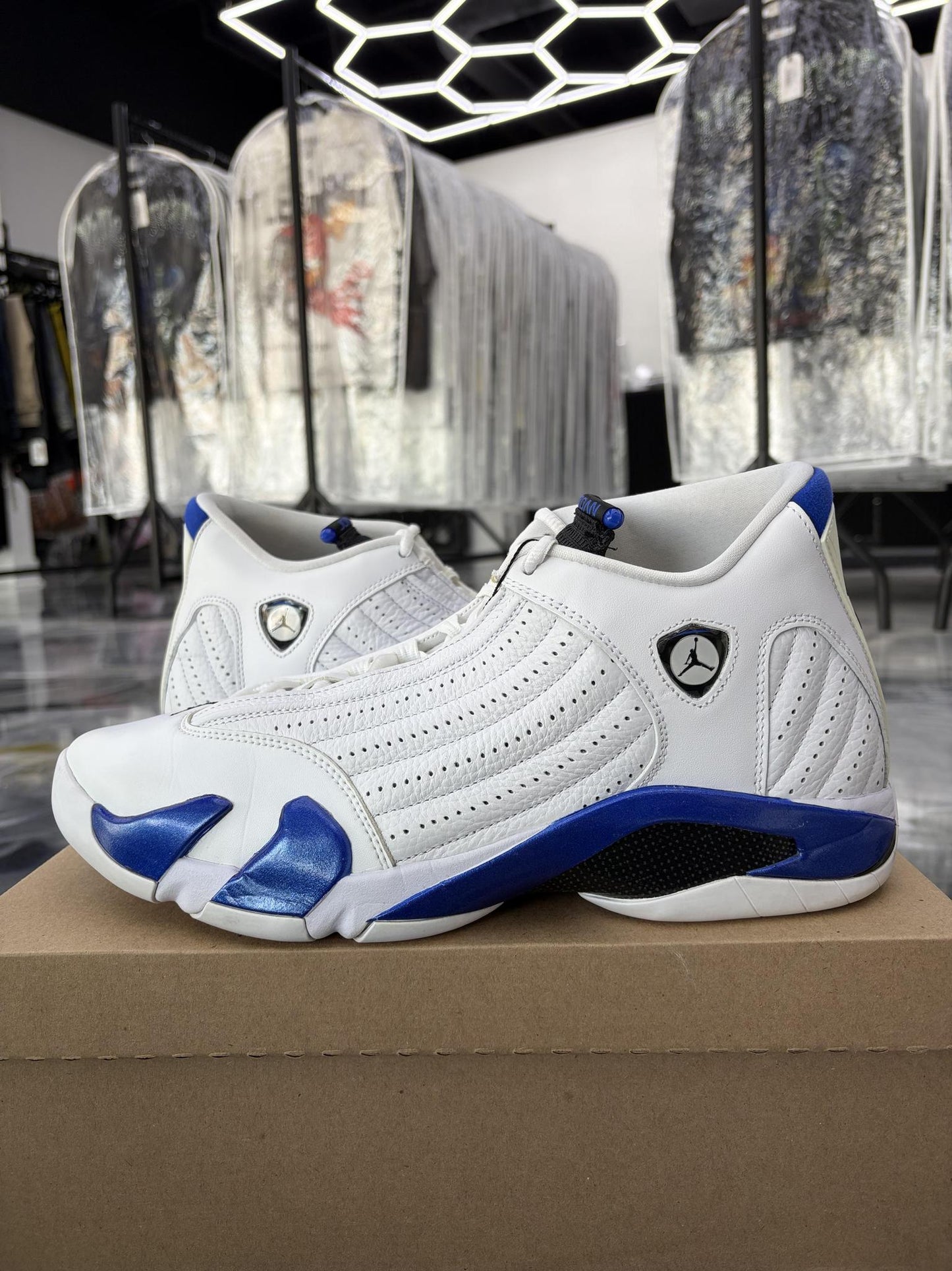 Jordan 14 "Hyper Royal" Used Size 13