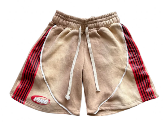 Fine Britches Racer Shorts "Cream Cherry"