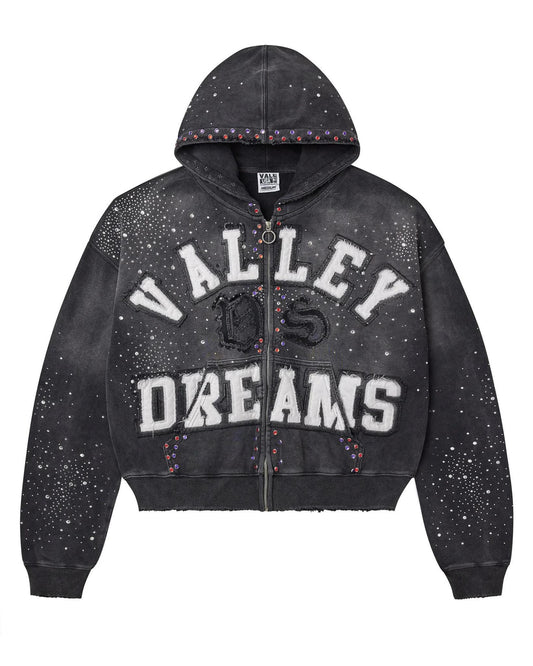 Vale Classico Zip Up "Black/White"