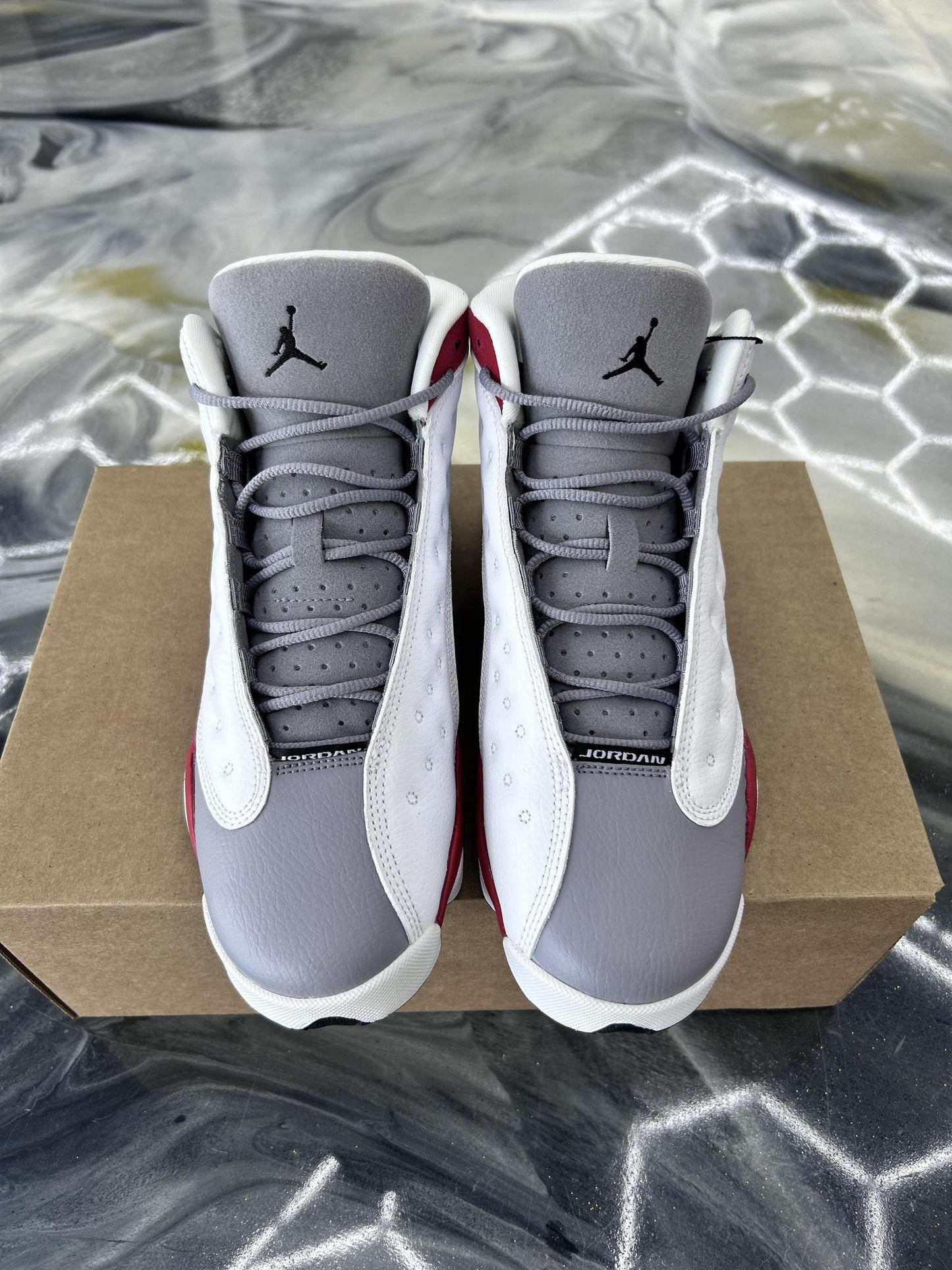 Jordan 13 "Grey Toe" Used Size 7Y/8.5W