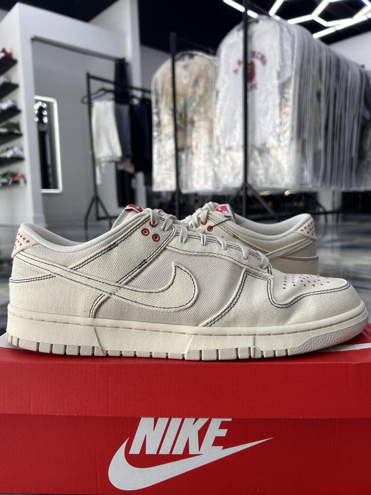 Nike Dunk Low "Sashiko Orewood Brown" Used Size 14