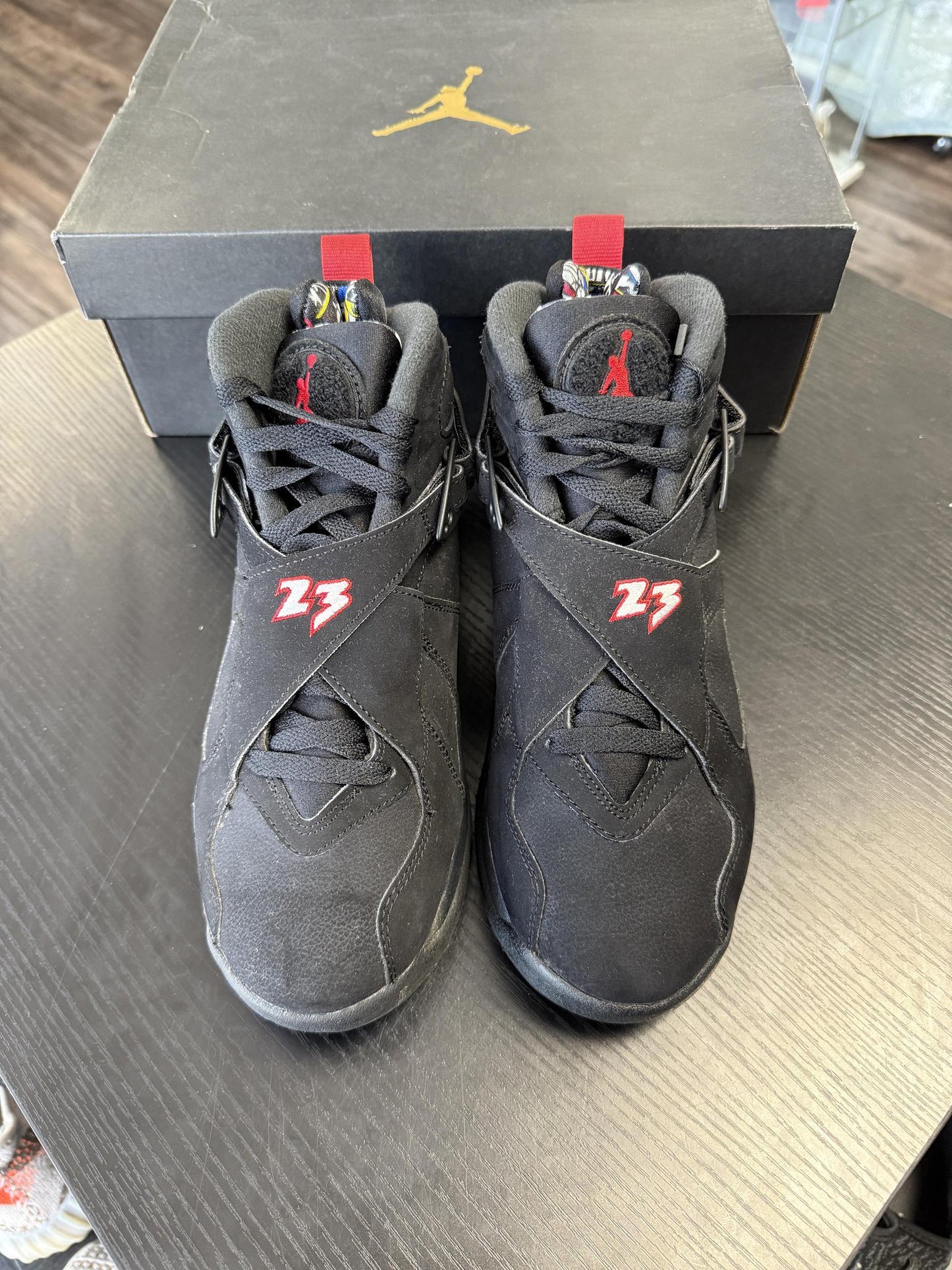 Jordan 8 "Playoff" Used Size 7Y/8.5W