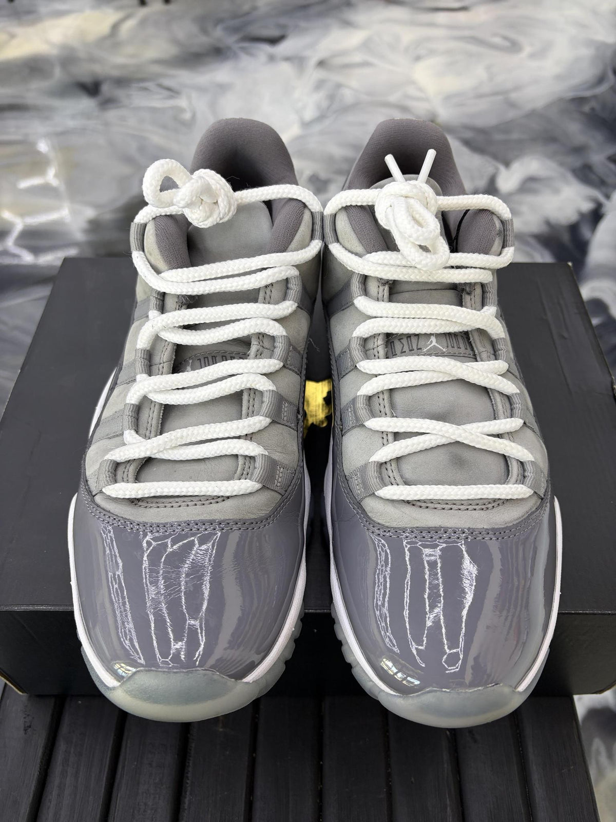 Jordan 11 Low "Cool Grey" Used Size 9.5