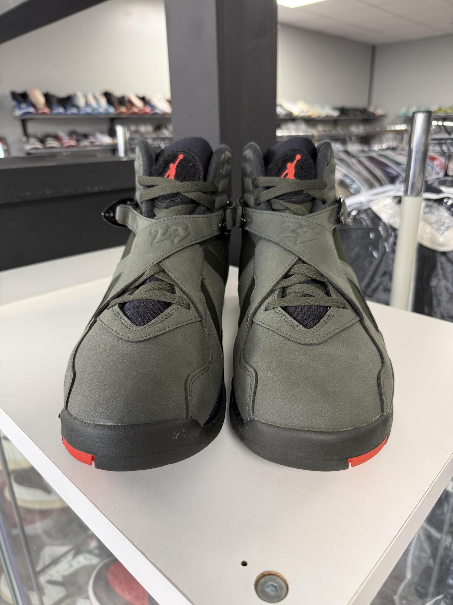 Jordan 8 "Sequoia" Used Size 13