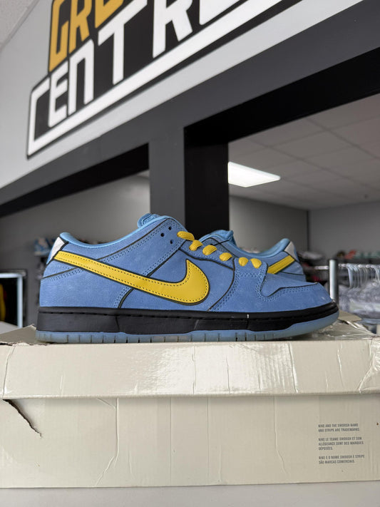 Nike Dunk Low SB Powerpuff "Bubbles" Used Size 9.5