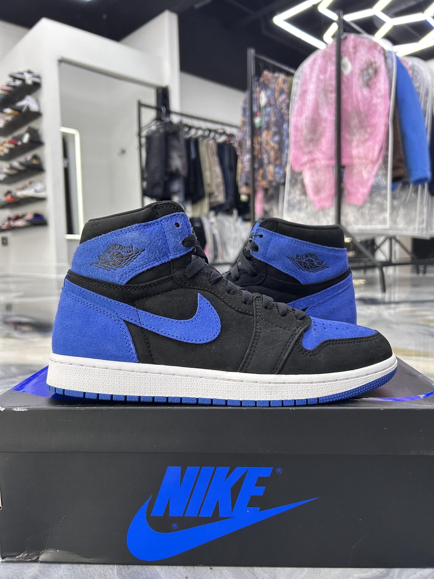 Jordan 1 High "Royal Reimagined" Used Size 8.5