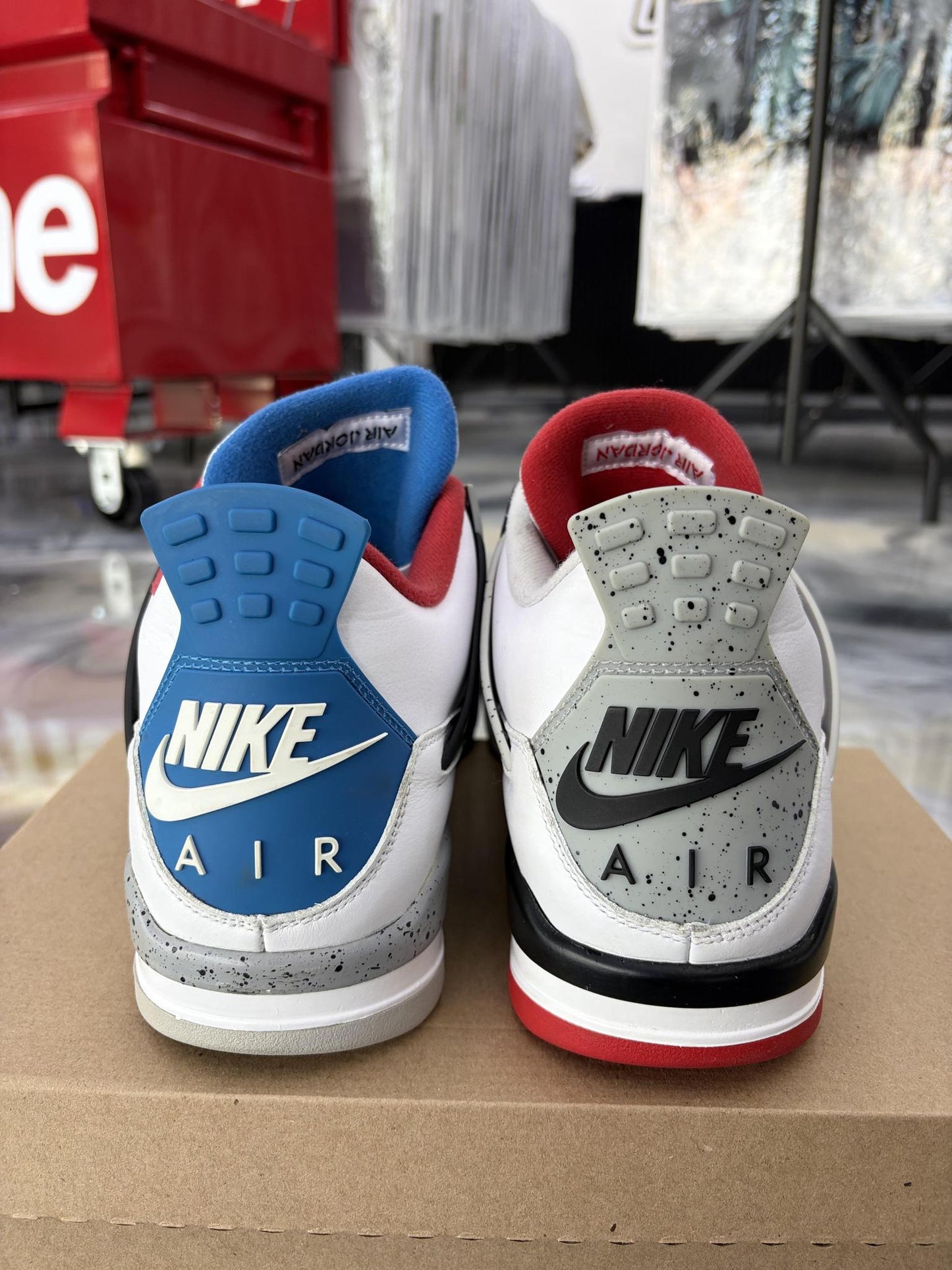 Jordan 4 "What The" Used Size 13