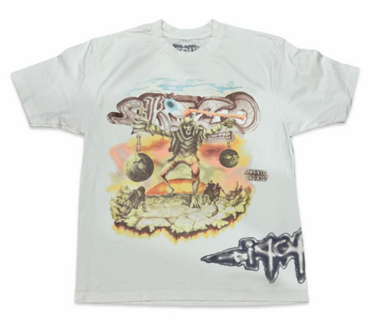 Travis Scott Skitzo Euro Tour Tee "White"