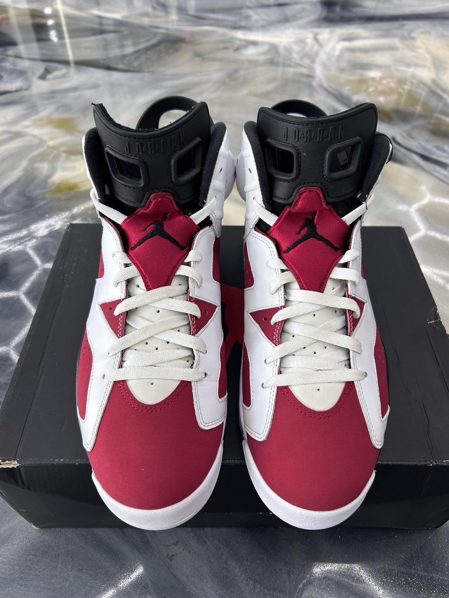 Jordan 6 "Carmine" Used Size 12