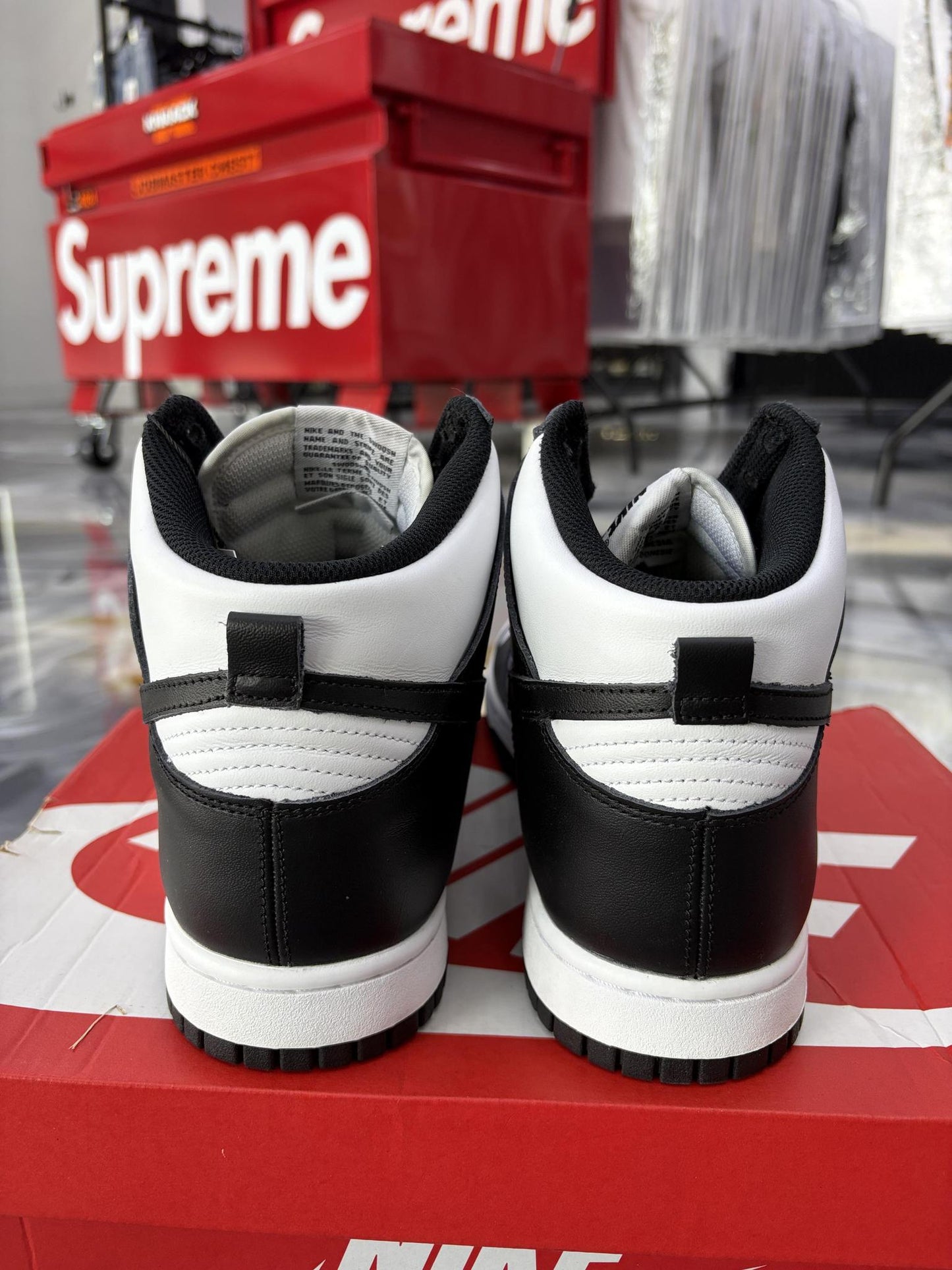 Nike Dunk High "Panda" Used Size 10