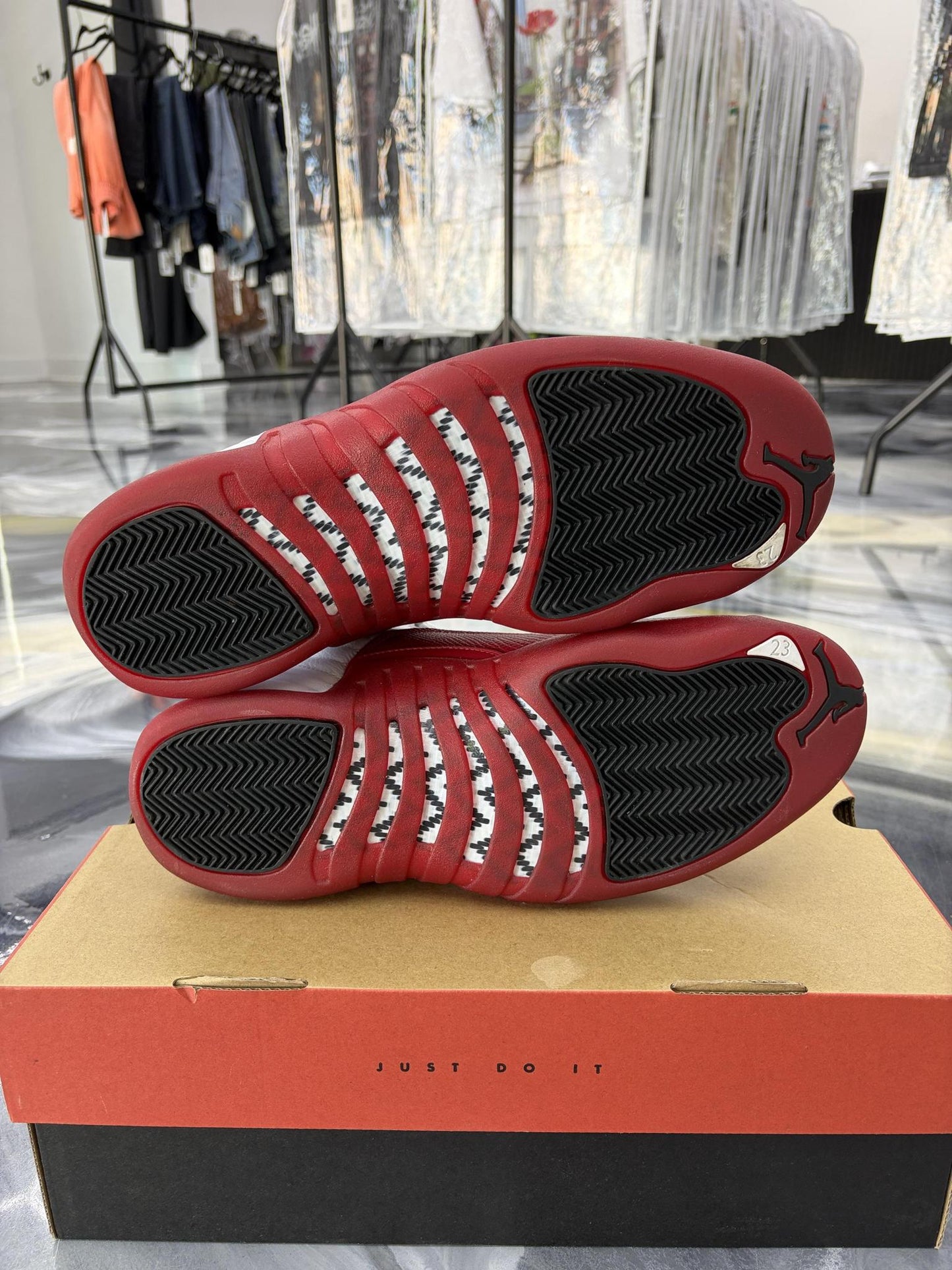 Jordan 12 "Cherry" Used Size 12
