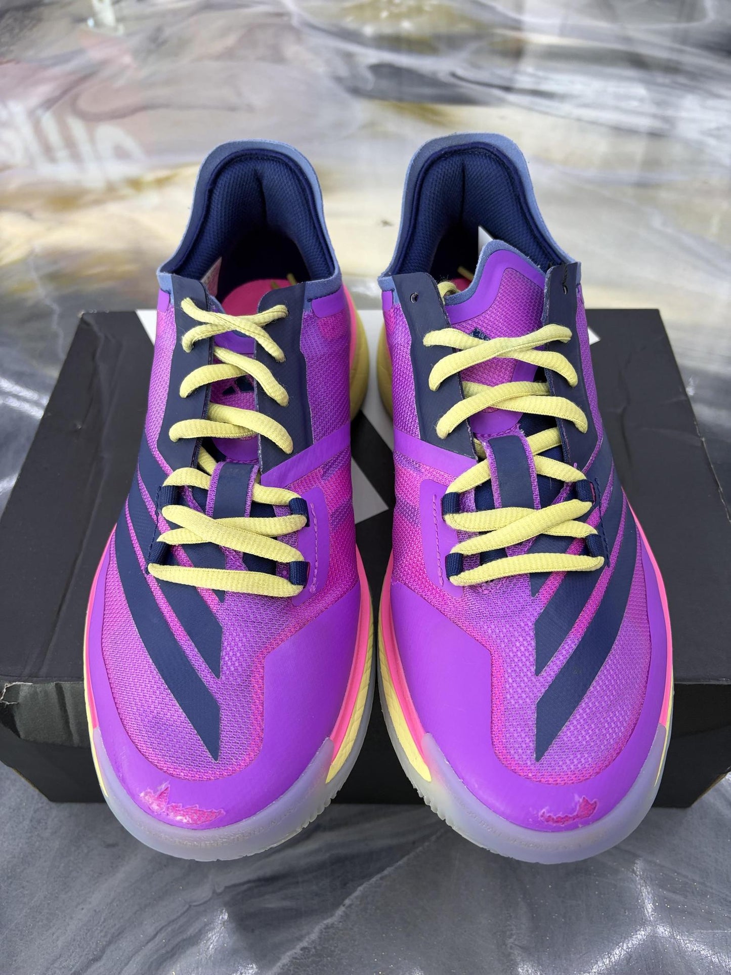 Adidas Adizero Select 3.0 "Purple Burst" Used Size 10