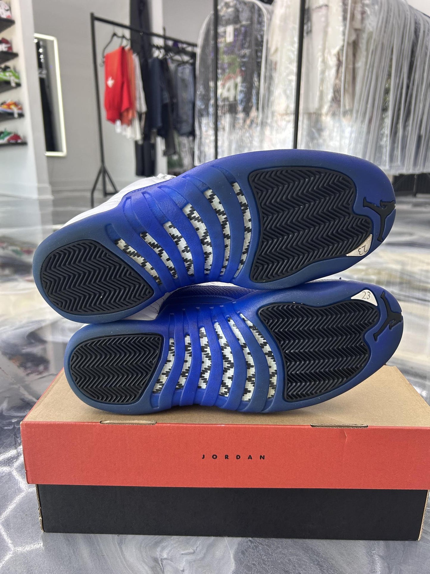 Jordan 12 "Blueberry" Used Size 11